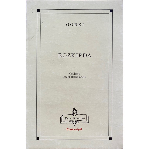 Bozkırda  Cumhuriyet Yayınları  22,50 TL - eskicievi.com'da