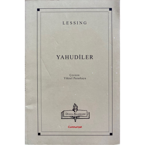 Yahudiler  Cumhuriyet Yayınları  22,50 TL - eskicievi.com'da