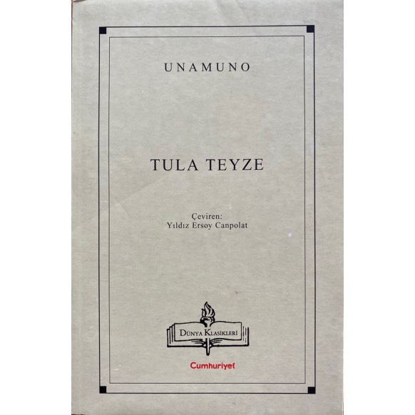 Tula Teyze  Cumhuriyet Yayınları  22,50 TL - eskicievi.com'da