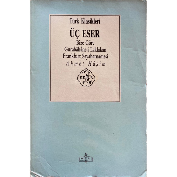 Üç Eser  Milli Eğitim Bakanlığı Yayınları  22,50 TL - eskicievi.com'da