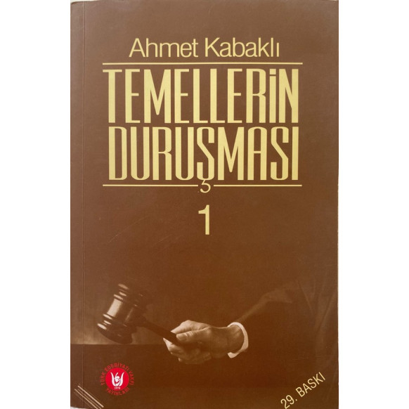 Temellerin Duruşması 1  Türk Edebiyatı Vakfı Yayınları  60,00 TL - eskicievi.com'da