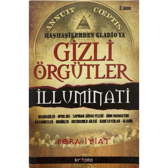 Gizli Örgütler, İlluminati  Kripto Yayınları  32,90 TL - eskicievi.com'da
