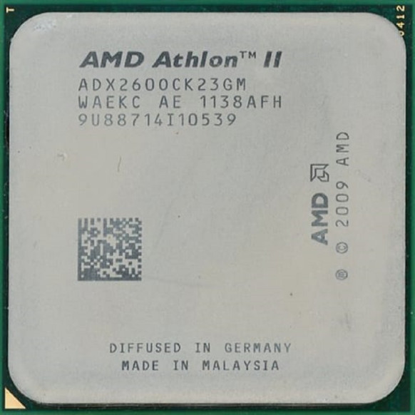 AMD Athlon II X2 260 - 3.20 GHz AM2+ AM3 / 938 Pin - ADX260OCK23GM - Masaüstü işlemci