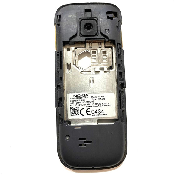 Nokia 2730-C1 Arka Kasa