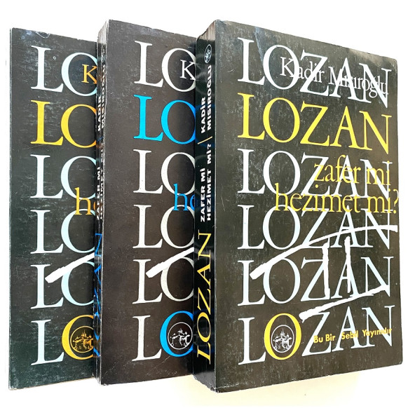 Lozan Zafer mi, Hezimet mi, 3 Cilt Takım - "imzalı"  Sebil Yayınları  11,260.00 - eskicievi.com'da