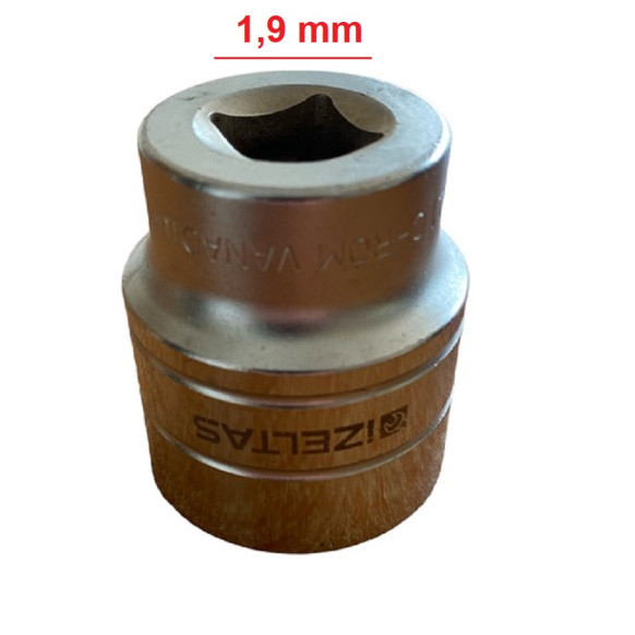 izeltaş 41 Numara Lokma Anahtar Chrom Vanadium