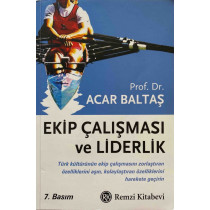 Ekip Çalışması Ve Liderlik  Remzi Kitabevi Yayınları  34,90 TL - eskicievi.com'da