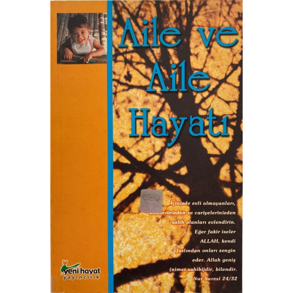 Aile ve Aile Hayatı  Yeni Hayat Yayınları  19,90 TL - eskicievi.com'da