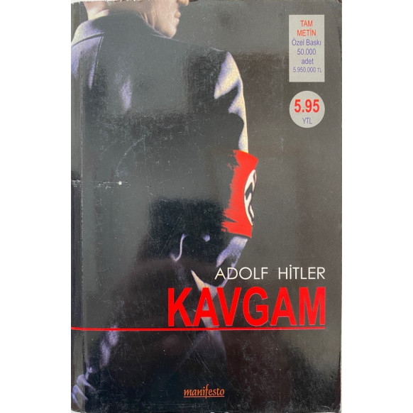 Kavgam - Adolf HİTLER  Manifesto Kitap  39,90 TL - eskicievi.com'da