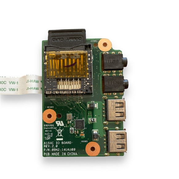 Casper Nirvana NB 15.6 - Model A15HE, USB Kart ve Audio Kart